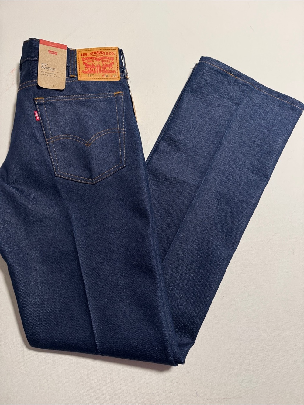 Levis Bootcut Jeans Mens 34 36 517